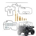 Carburetor Carb Rebuild Kit Repair Replacement For Yfz450 2004 2005 2006 2007 2008 2009 Atv Yz250f 2001 To 2013 Yz450f 2003