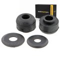 Strut Rod Bushing Set For 1990 1991 1992 1993 1994 Mercury Topaz Natural Rubber Black 1 25 In Length Front Position