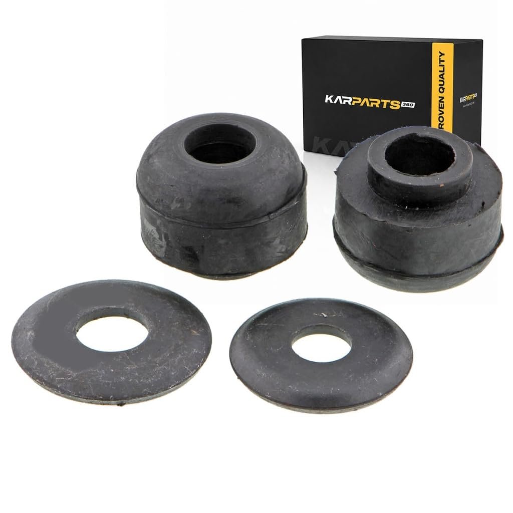 Strut Rod Bushing Set For 1990 1991 1992 1993 1994 Mercury Topaz Natural Rubber Black 1 25 In Length Front Position