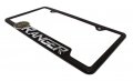 Army Ranger 3d Black Metal License Plate Frame