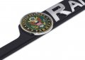 Army Ranger 3d Black Metal License Plate Frame