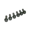 Bell Housing To Engine Block Bolts For 1968 72 Gm Phosphate Plated Alloy Steel 3 8 In 16 Unc 6 Piece Set Inl10289 