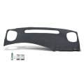 Tpe Dashboard Cover For Chevy S10 Blazer Gmc S15 Jimmy Pickup 1999 2000 2001 2002 Dash Board Dark Gray 