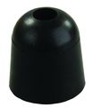Jr Products 11745 Black 1inch Rubber Bumper 