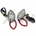 Smt-euro Led Flush Mount Turn Signal Compatible With 2004 2005 Cbr 1000 Rr Cbr1000rr Clear B00rue0n60