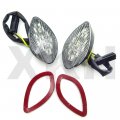 Smt-euro Led Flush Mount Turn Signal Compatible With 2004 2005 Cbr 1000 Rr Cbr1000rr Clear B00rue0n60
