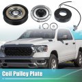 X Autohaux Ac Compressor Clutch Kit For Ram 1500 8cyl 5 7l 2003 2004 2005 2006 2007 2008 A C Pulley Plate Coil Repair Assembly