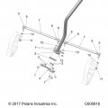 Polaris Snowmobile Tie Rod 469 Mm Genuine Oem Part Qty 1