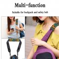 Coloranimal Western Aztec Navajo Leopard Sunflower Car Seat Belt Covers Set Of 2 Packs Southwestern Ethnic Tribal Shoulder