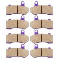 Ocpty Front And Rear Brake Pads For Road King 2008-2018 Electra Glide 2008-2013
