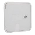 Rv Electrical Cable Door With Key Lock For Secure Travel Power Cord Abs Material 