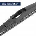 X Autohaux 240mm 9 Rear Windshield Wiper Blade Arm Set For Chevrolet Orlando J309 2011-2018