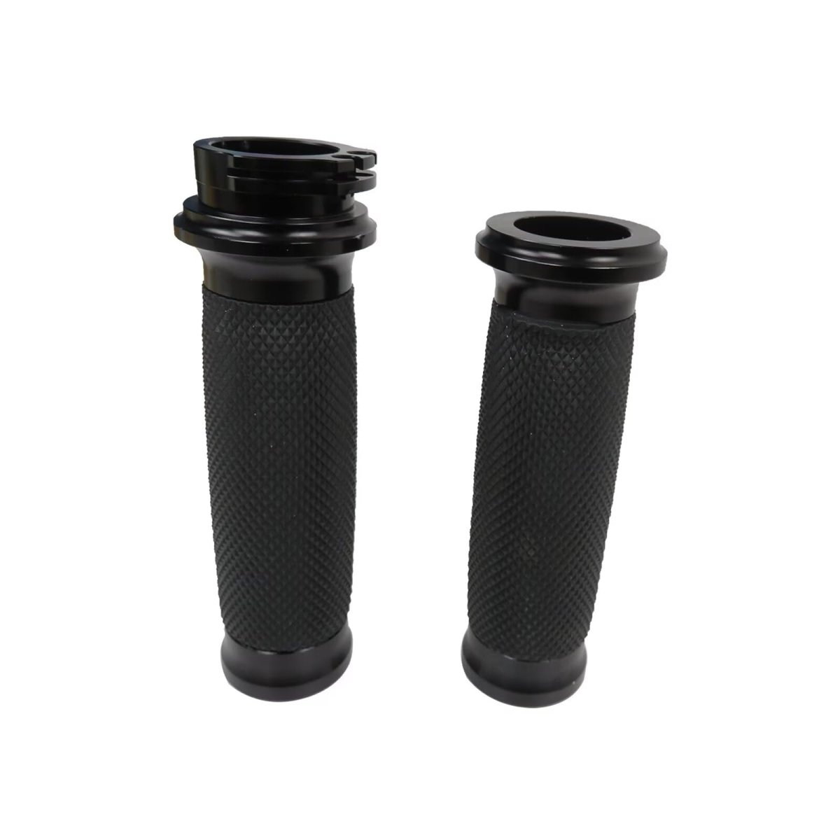 25mm 1 Black Handle Bar Grips Motorcycle Hand Handlebar Universal Replacement For 2011 Harley-davidson Heritage Softail Classic