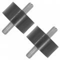 Caltric Set Of 2 Rear Engine Mount Isolators For Polaris Sportsman 800 Ho Efi 2005-2014
