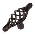 3 Birdcage Cabinet Hardware T-knob Rustic Bronze 3051-orb-1 
