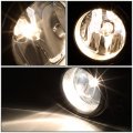 Fl-ztl-367-ch Chrome Housing Fog Lights Pair For 06-21 Mustang 08-14 Focus 11-22 Transit Connect 07-14 Lincoln Navigator