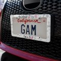 26 2 Marathon Scale Of 1 To 10 Rainbow Runner License Plate Tag Frame