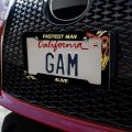The Flash Fastest Man Alive License Plate Tag Frame