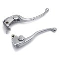 Hydraulic Front Brake Clutch Levers For 2019 2024 Ninja Zx6r Silver Cnc Billet Aluminum Motorcycle Handlebar Hand Lever Set 