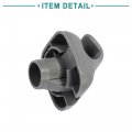 Acropix Car Sun Visor Hook Clip Bracket Retainer Replacement Fit For Honda Accord Black 2pcs Gray