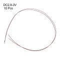 Uxcell 10pcs Prewired 0805 Purple Surface Mounted Devices Led Light Emitting Diode Dc2 8-3v Micro Soldered Mini