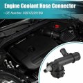 X Autohaux Engine Coolant Hose Connector For Audi A3 2018-2020 Tt 2014-2020 Vw Golf 2015-2020 Seat Leon 2013-2020 No
