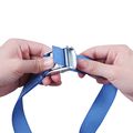 Cartman 1 X 12 Lashing Straps Up To 600lbs Blue Color 8pk In Carry Bag