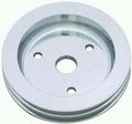 Racing Power Co R9481pol Co-packaged Polished Aluminum Sb Chevy V8 Double Groove Cran 