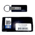 Ford Focus Black Leather Key Chain
