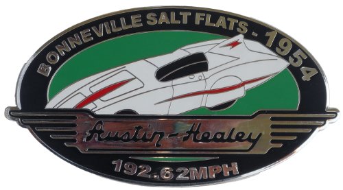 Austin-healey Bonneville Record Run Car Grille Badge