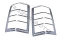Razer Auto Chrome Led Tail Light Bezel W Turn Signal And Brake For 07-14 Jeep Patriot 