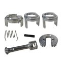 Usonline911 Door Lock Cylinder Barrel Repair Kit For 2005 Bmw 325ci Base Coupe 2-door