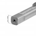 Uxcell Machine Tap 3 8-18 Nps Pipe 4 Straight Flutes High Speed Steel Screw Thread Threading Tapping Tool