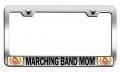 Marching Band Mom Mothers Day Ch Steel Auto Suv License Plate Frame Tag Holder 