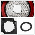 Onyx Black Tail Light Assemblies For 2006 2007 2008 2009 Vw Gti Rabbit R32 Rear Brake Lamps Driver And Passenger Side Clear 