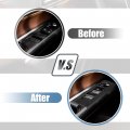 X Autohaux 1 Set Carbon Fiber Pattern Door Window Lift Switch Panel Cover Trim For Toyota Tundra 2022 2023