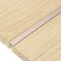3pcs T-molding Transition Strips 2 95 Ft X 0 39 Inch L W Aluminium Alloy Floor Flat Divider Strip Vinyling Edging Trim For 