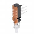 Uxcell Push Button Switch Dpdt 6 Pin 1 Position Self-locking Black 2pcs
