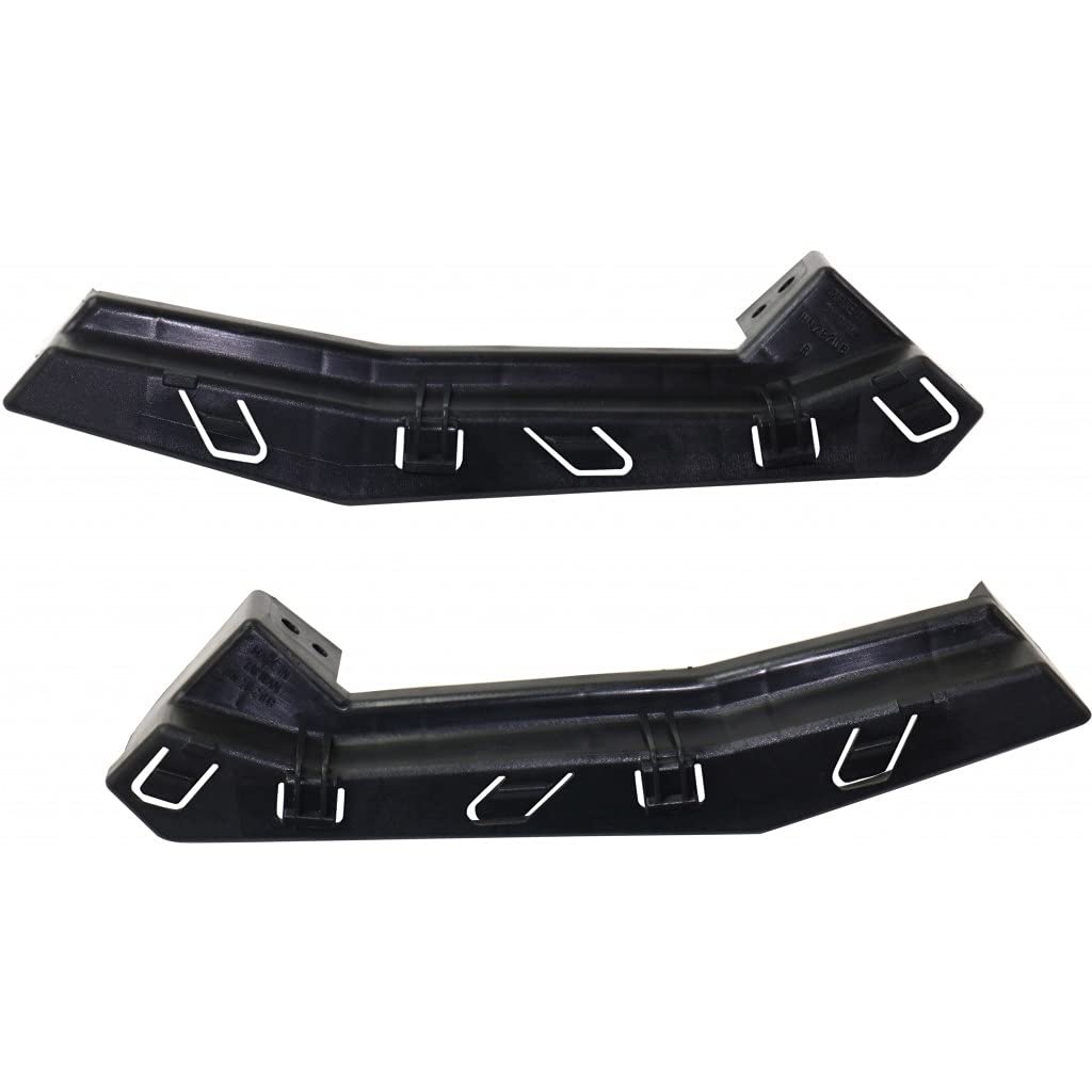 Front Upper Bumper Bracket Pair For Hyundai Elantra Gt 2013 2014 2015 2016 2017 Driver And Passenger Side Plastic Fiberglass