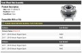 Front Wheel Bearing Hub Assembly Compatible With 2017-2018 Nissan Rogue Sport Up To 8 28 2019 Vehicle Production