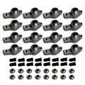16x Steel Roller Tip Rocker Arms Set Replacement For Chevy Bbc 454 Engine 1 7 Ratio 16
