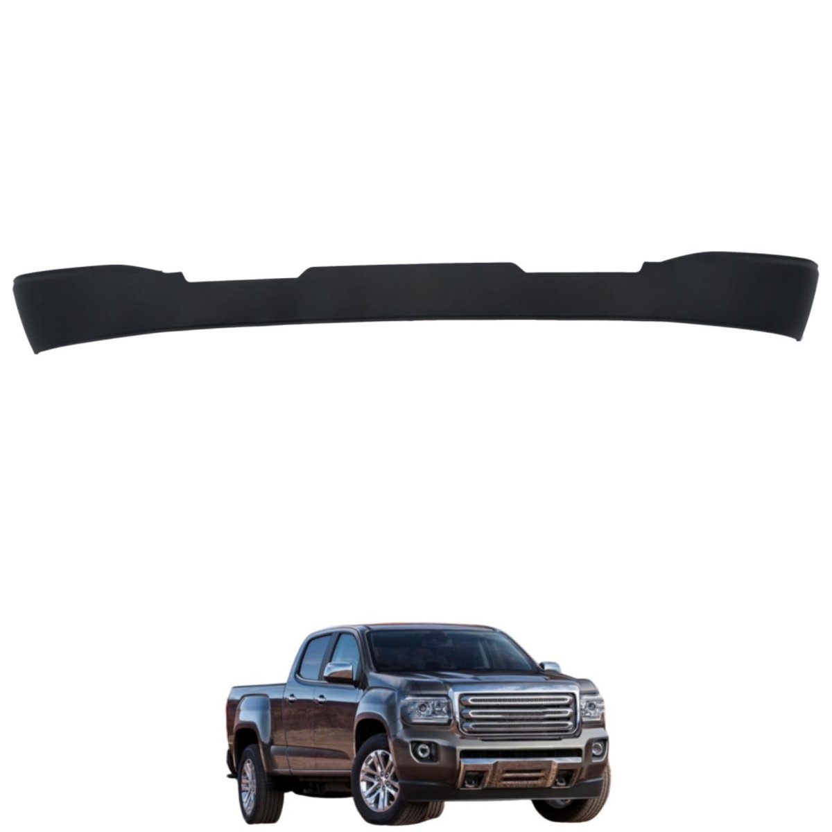 Textured Black Plastic Front Bumper Lower Air Deflector For Colorado 2015 2020 And Canyon Without Tow Hook Hole Gm1090346