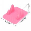 X Autohaux Phone Holder For Car Universal Anti-slip Dashboard Vehicle Cellphone Mobile Pad Gps Mounting Mat Pink