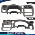 Dash Board Bezel Replace For Blazer Jimmy Sonoma S10 Bravada 1998-2004 Gray