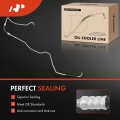 A-premium Automatic Transmission Oil Cooler Line Hose Assembly Compatible With Chevrolet Silverado 1500 2007-2013 Gmc Sierra