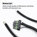 Hoypeyfiy Truck Tail Light Wiring Harness Replacement For Chevy Gmc Tahoe Yukon Blazer Suburban 1988-1998