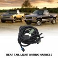 Hoypeyfiy Truck Tail Light Wiring Harness Replacement For Chevy Gmc Tahoe Yukon Blazer Suburban 1988-1998