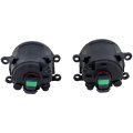 Fog Light Pair Ford Taurus X 2008 2009 Front Driver And Passenger Side Clear Lens Halogen Replacement For Fo2592217 4f9z15200aa 