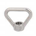 Lifting Eye Nut M20 Female Thread 304 Stainless Steel Triangle Shape For Rope Fitting Pack Of 1