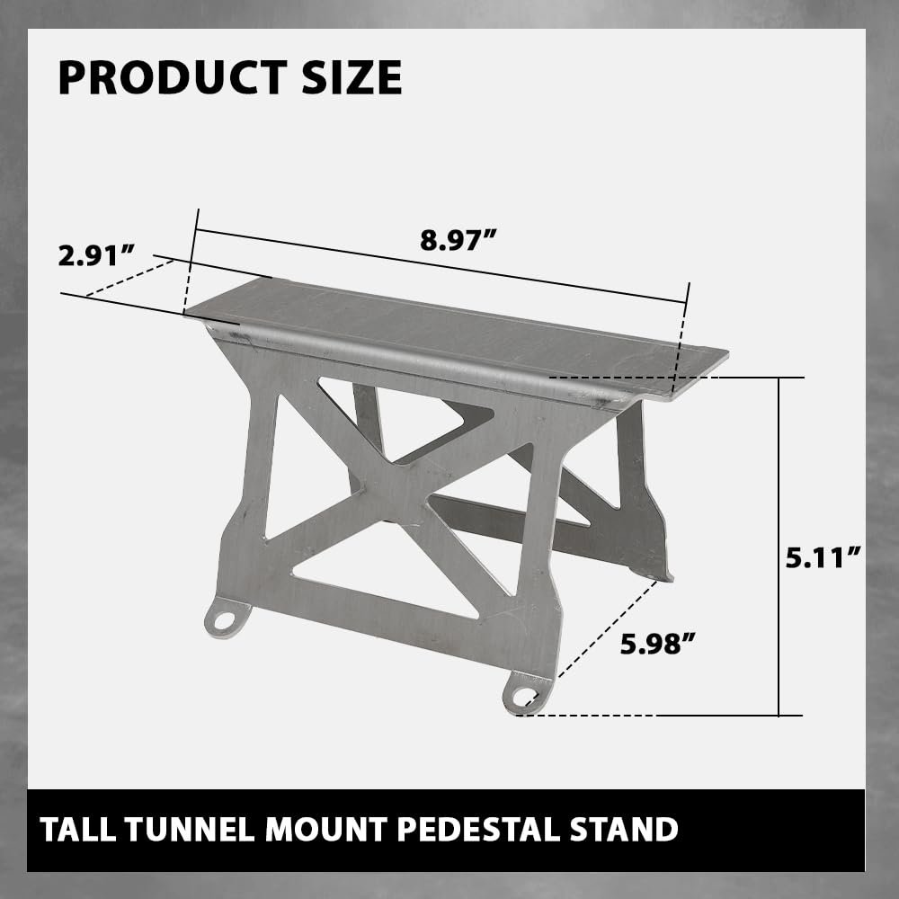 5 In Tall Tunnel Mount Pedestal Stand For B M Hurst Tci Megashifter Ratchet